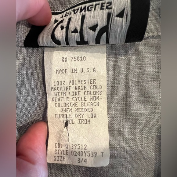 Vintage Gray Sleeveless Fitted Waistcoat Vest - Picture 8 of 15